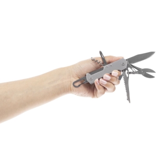 Изображение №6 | Туристический нож Liten Halp, серебристый