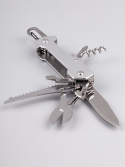 Изображение №8 | Туристический нож Liten Halp, серебристый