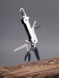 Изображение №10 | Туристический нож Liten Halp, серебристый