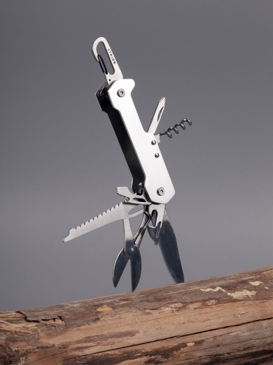 Изображение №10 | Туристический нож Liten Halp, серебристый