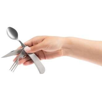 Изображение №8 | Походный складной столовый прибор Campsite Fold, стальной