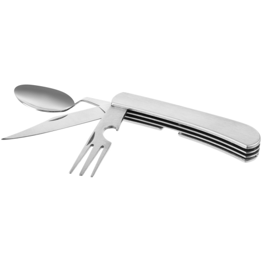 Изображение №1 | Походный складной столовый прибор Campsite Fold, стальной