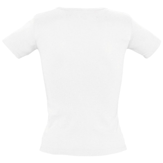 Изображение №2 | Футболка женская Lady 220 с V-обр. вырезом, белая, размер L