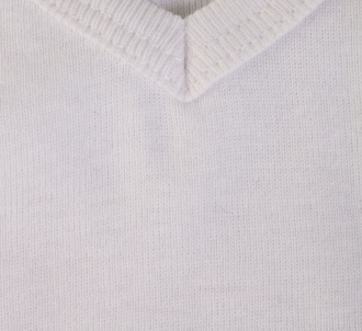 Изображение №4 | Футболка женская Lady 220 с V-обр. вырезом, белая, размер L