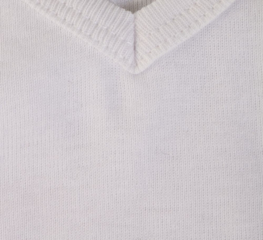 Изображение №4 | Футболка женская Lady 220 с V-обр. вырезом, белая, размер L