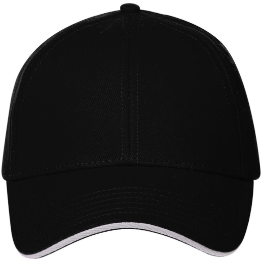 Изображение №3 | Бейсболка Spiker, черная с белым