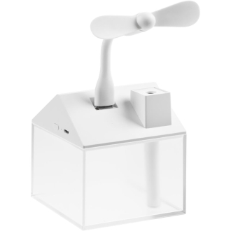 Изображение №2 | Настольный увлажнитель Arioso с вентилятором и лампой, белый