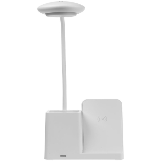 Изображение №3 | Лампа с органайзером и беспроводной зарядкой writeLight, ver. 2, белая