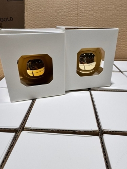 Изображение №7 | Оформительский шар Finery, 8 см, глянцевый золотистый