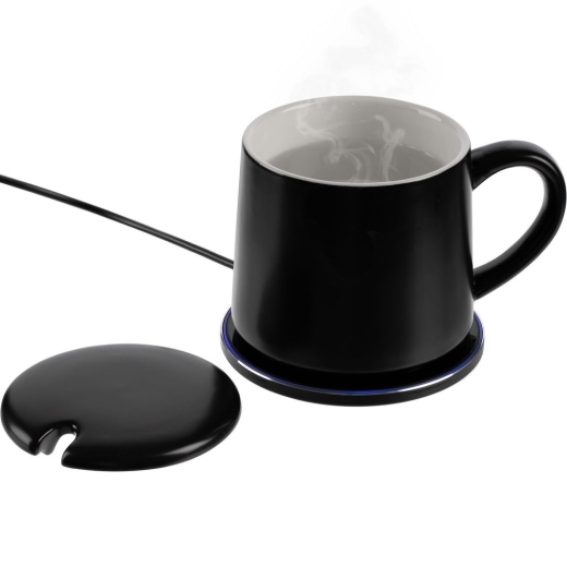 Изображение №1 | Кружка с подогревом и беспроводной зарядкой dualBase ver. 2.0 Matt, черная