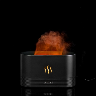 Изображение №1 | Увлажнитель-ароматизатор с имитацией пламени Fuego ver.2, черный