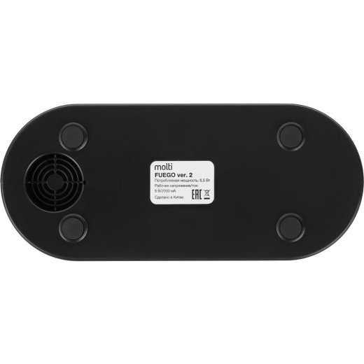 Изображение №6 | Увлажнитель-ароматизатор с имитацией пламени Fuego ver.2, черный