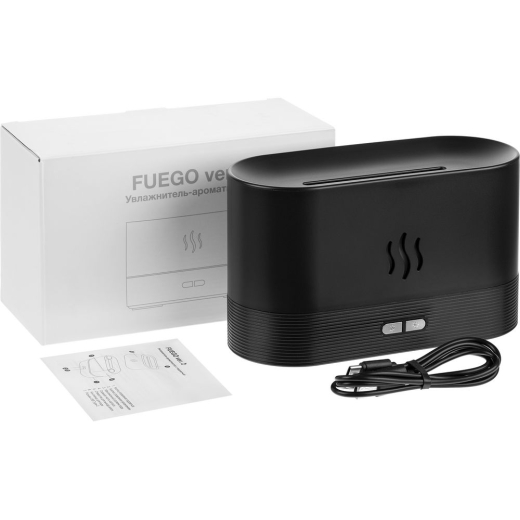 Изображение №7 | Увлажнитель-ароматизатор с имитацией пламени Fuego ver.2, черный