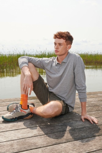 Изображение №7 | Рубашка поло унисекс с длинным рукавом Planet LSL, черная, размер S