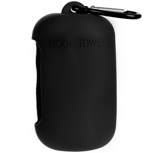 Изображение №2 | Охлаждающее полотенце Narvik в силиконовом чехле, черное