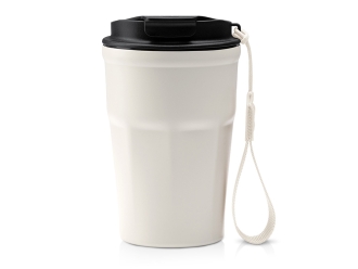 Изображение | Термокружка KEURY из нержавеющей стали с керамическим слоем, 350 мл (белый)