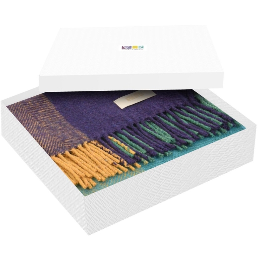 Изображение №3 | Плед Mumbai, фиолетовый с бирюзовым