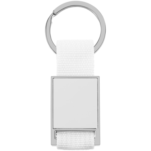 Изображение №2 | Брелок Stropp с тканевой вставкой, белый