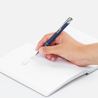 Изображение №5 | Ручка шариковая Keskus Soft Touch, темно-синяя