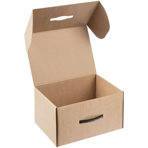 Изображение №2 | Коробка Matter High Light, крафт с черной ручкой