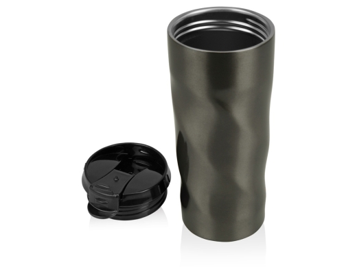 Изображение №2 | Термокружка «Гедж» (графит/черный)