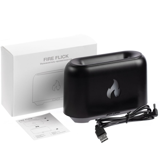 Изображение №8 | Увлажнитель-ароматизатор Fire Flick с имитацией пламени, черный