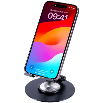 Изображение №4 | Подставка для смартфона Smartic, черный металлик