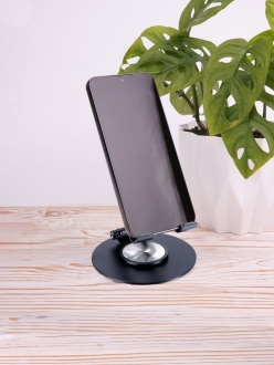 Изображение №9 | Подставка для смартфона Smartic, черный металлик