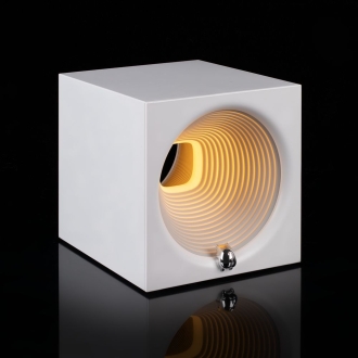 Изображение №1 | Bluetooth-колонка с подсветкой Volumetric, белая