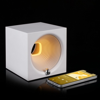 Изображение №6 | Bluetooth-колонка с подсветкой Volumetric, белая