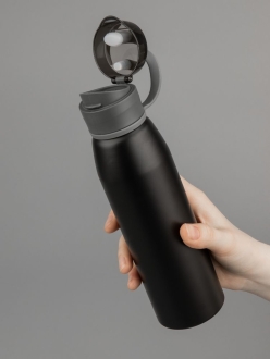 Изображение №8 | Бутылка для воды Billy Gym, матовая черная
