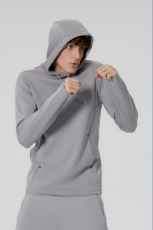 Изображение №13 | Худи унисекс Begi, серое, размер XS