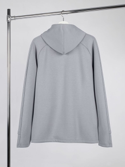 Изображение №2 | Куртка с капюшоном унисекс Begi, серая, размер S