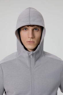 Изображение №9 | Куртка с капюшоном унисекс Begi, серая, размер S