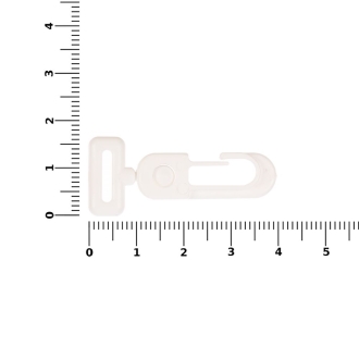 Изображение №2 | Застежка-карабин Carabine, S, белый