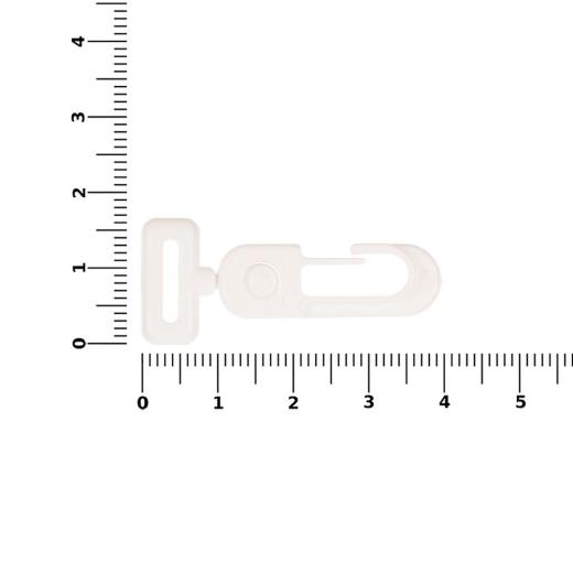 Изображение №2 | Застежка-карабин Carabine, S, белый
