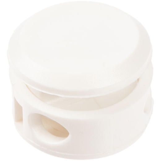 Изображение №1 | Двойной фиксатор для шнура Brogy, белый