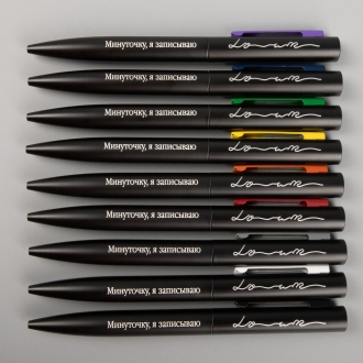 Изображение №6 | Ручка шариковая Inkolor, черная