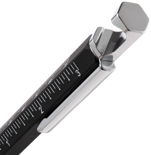 Изображение №4 | Ручка шариковая Numeric, мультиинструмент, черная