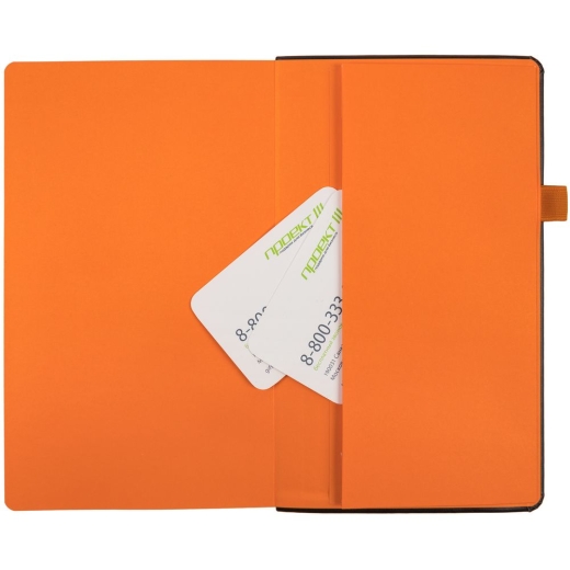 Изображение №7 | Ежедневник Ton, недатированный, черный с оранжевым