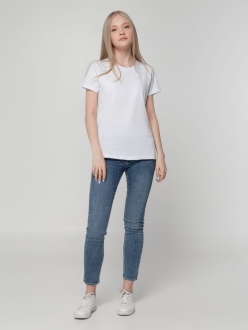 Изображение №9 | Футболка женская T-bolka Lady белая, размер L