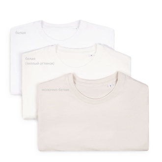 Изображение №10 | Футболка женская T-bolka Lady белая, размер L