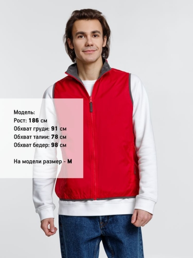 Изображение №6 | Жилет двусторонний Winner, красный, размер XS