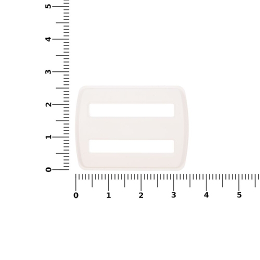 Изображение №3 | Пряжка — регулятор ремня Fermo, белая