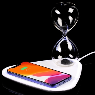 Изображение №2 | Станция беспроводной зарядки с антистрессом Countdown, белая