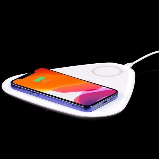 Изображение №5 | Станция беспроводной зарядки с антистрессом Countdown, белая