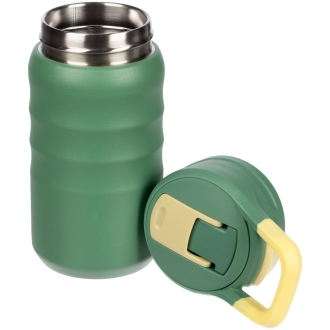 Изображение №5 | Термобутылка Fujisan 2.0 без логотипа, зеленая