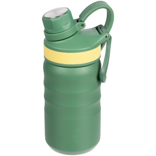 Изображение №6 | Термобутылка Fujisan 2.0 без логотипа, зеленая