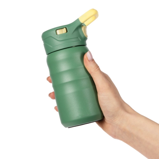 Изображение №11 | Термобутылка Fujisan 2.0 без логотипа, зеленая