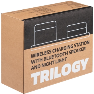 Изображение №18 | Станция беспроводной зарядки с колонкой и ночником Trilogy, белая